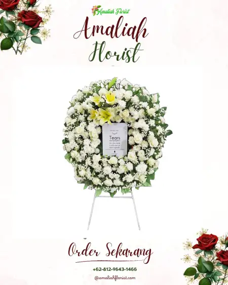 Krans Bunga Duka Semarang Utara